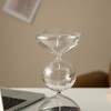 60-Minute Tri-Layer Design Hourglasses Timer - Glitzhome Hand-Blown Sand Clock