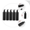 CAXUSD 5pcs Refillable Lotion Pump Bottle Shampoo Dispenser for Use