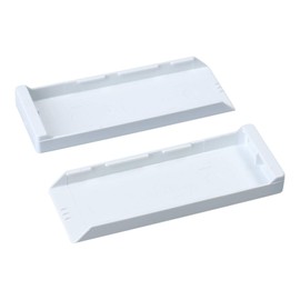 LUTH Premium Profi Parts 2x Cover Cap Cover Door Handle White for Liebherr 7426362 Fridge Freezer