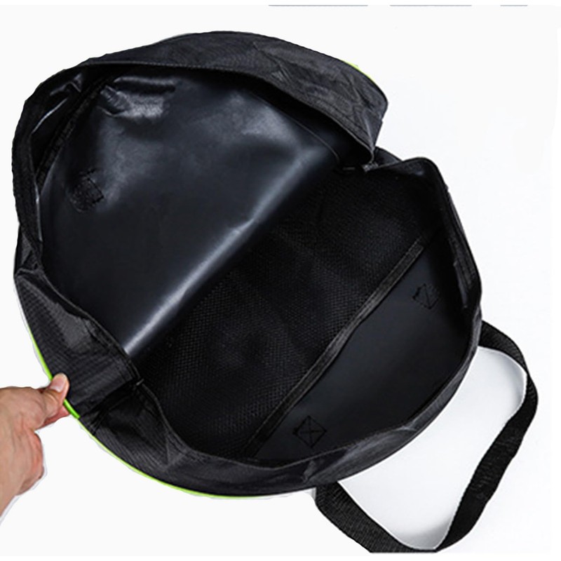 INLETTER Round Cable Organizer Bag - Heavy Duty Water Resistant