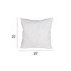 Creative Co-Op 20" x 20" Duck Feather Pillow Insert, 20"