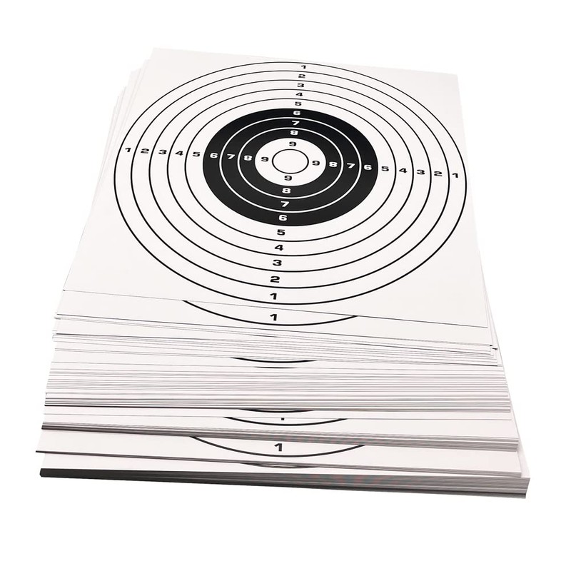 100 Sheet 12 x 12 Inch Shooting Paper Target 250g