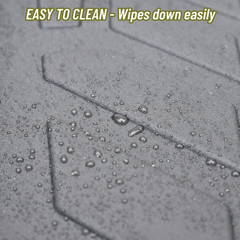 SAUTVS TPE Front Row Floor Mats Floor Liners for Polaris