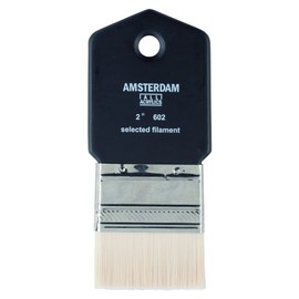 Amsterdam Paddle Brush Series 602-3 inch - Synthetic Hair (90960203)