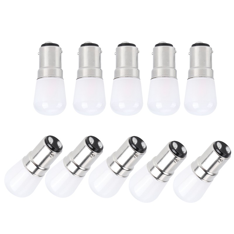 10Pcs 1.5W LED Candle Light Bulb Lamp Repalacement Parts Aceessories