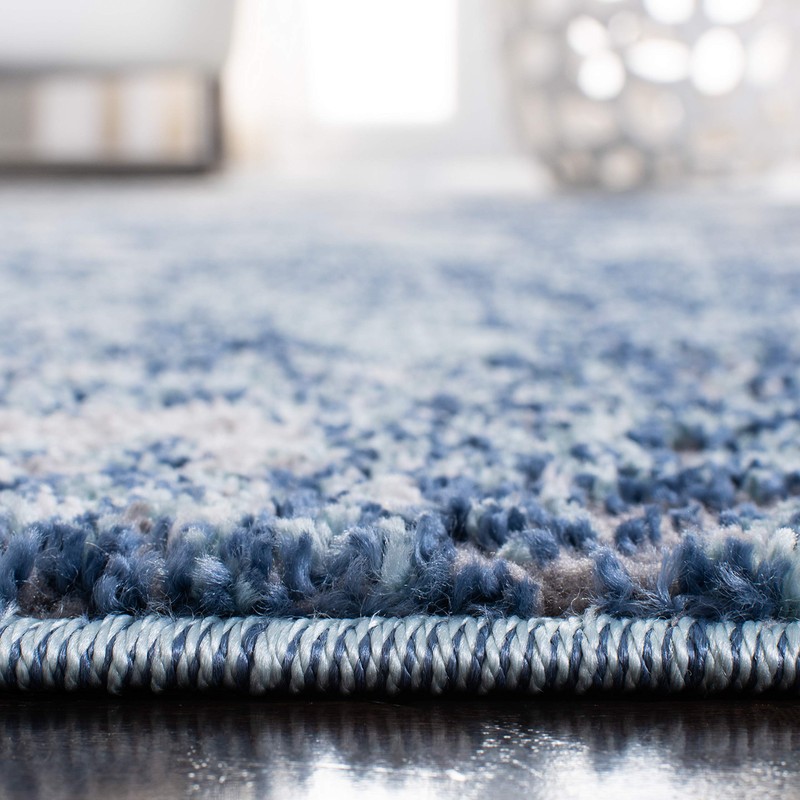 SAFAVIEH Aston Collection Area Rug - 6' x 9', Navy