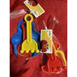 Greenbrier Sand Molds Tools Sesame Street Elmo Cookie Set 2 Pack Summer Outdoor Fun