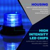 AnTom LED Rotating Beacon, All-Round Blue Light for Car Trailers,
