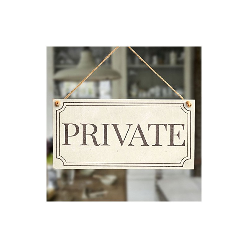 Private - Stylish Vintage Style Handmade Private Office Sign