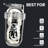 Botella Mezcladora Shaker Shakesphere Original 700ml (Metallic Cyan)