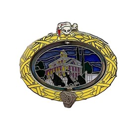 Disneyland 60th Diamond Decades Ghosts/Haunted Mansion Pin Spinner Pin