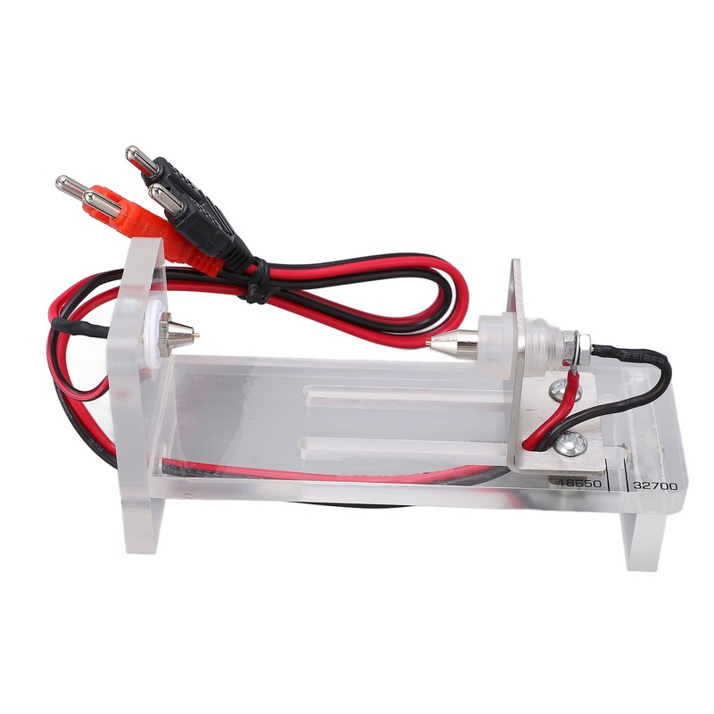 Battery Holder Clip 4 Wire Tester Testing Case Holding Rack