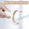 24 Pack Plastic Clothes Pins with Strong Anti-Rust Springs,Heavy Duty