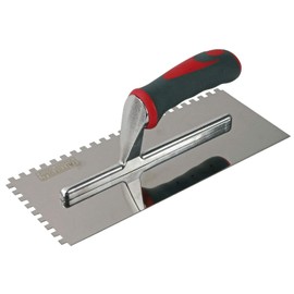 Faithfull Notched Trowel S/Steel 11x4 1/2"