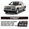 Bingbingmotor BRYGHT 4PCS Fits for 2004-2012 Chevy Colorado GMC Canyon