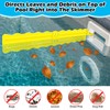 2Pack Pool Debris Catcher Skimmer, Pool Leaf and Debris Remover