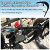 HXGXKBQ Performance Exhaust Muffler Expansion Chamber Pipe Silencer Gasket for