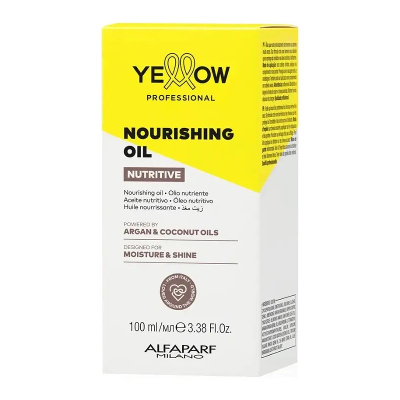 Aceite Nutritivo Yellow Professional 100ml Cabello Seco y Brillante