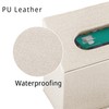 Hand Towels Box Cover Holder,PU Leather Hand Towel Case Compatible