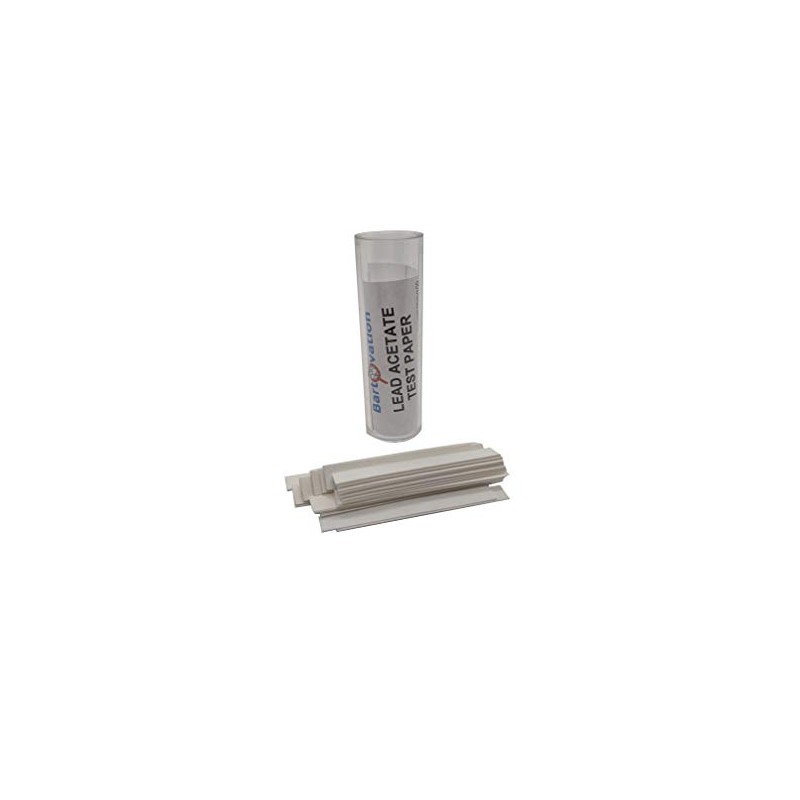 Lead Acetate Test Paper for Detection of Hydrogen Sulfide [Vial