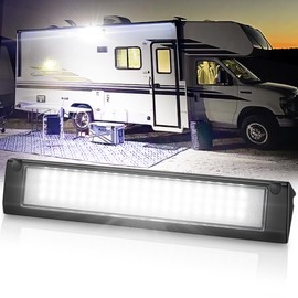 SS VISION RV lights exterior, 13 Inch 90W LED RV Porch Light, Exterior Utility Awning Light 2800LM 6000K, Aluminum Housing IP67 Waterproof, Replacement Lighting for RV Trucks Trailers Bus Marine Boats