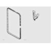 OVEN SEAL Rex Electrolux Zanussi Zoppas Length 1595 mm 6751 A.