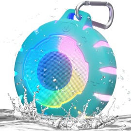 HEYSONG Waterproof Portable Bluetooth Shower Speaker, Clear Sound