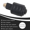 Mini Optical Audio Adapter 3.5MM Female Jack to Digital Toslink