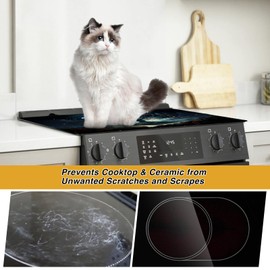 KitchenRaku Stove Cover, Stove Top Covers for Electric Stove, Ceramic Glass Cooktop Protector, Electric Stove Cover, Glass Top Stove Cover, 52x78cm (Huge Tree Pattren)