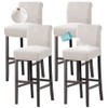H.VERSAILTEX 100% Waterproof Bar Stool Cover Stretch Counter Stool Pub