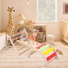 ‌3-in-1 Foldable Wooden Climber for Toddlers 18+ Months | Indoor