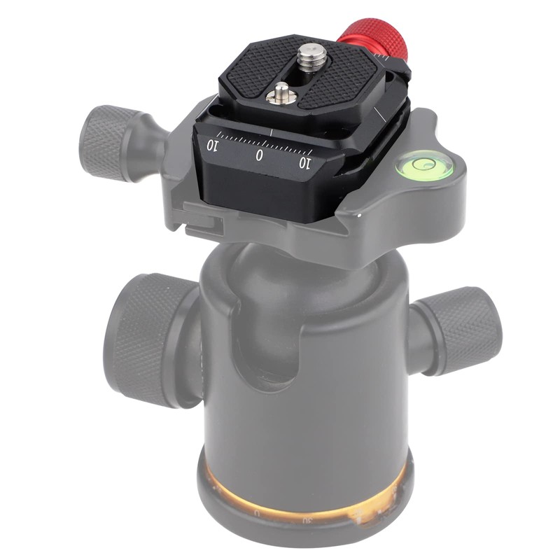 LEFTFOTO Camera Quick Release Plate Clamp kit with 1/4" to