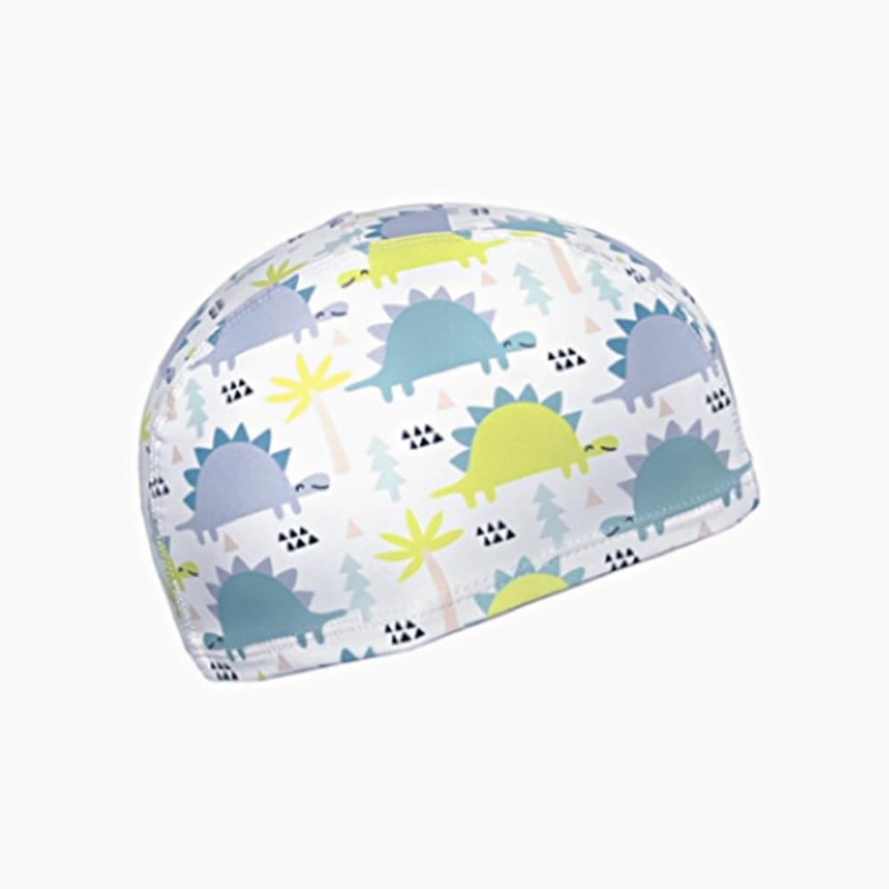 Dinosaur Swim Cap, Kids, Swimming Cap, Kids, Toddler, UV Protection,