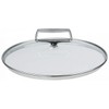 Cristel Castel'Pro Domed Glass Lids With Fixed Stainless Handle (9.5")