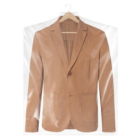 Smilelucky 50 Pack 23.6"x40" Garment Bags for Hanging Clothes, Thick Clear Plastic Dry Cleaning Covers for Closet Storage & Travel