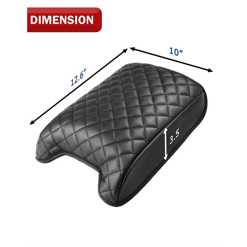 Center Console Armrest Cover Pad for Acura RDX 2019-2024, Middle