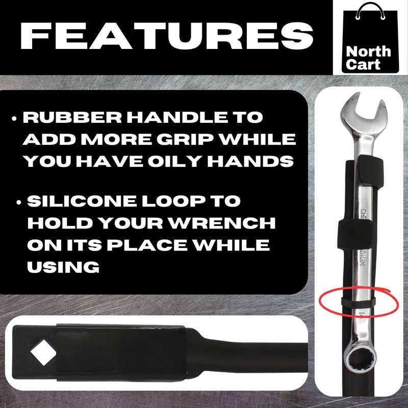 WREX Wrench Extender North Cart - Extension Tool Cheater Bar