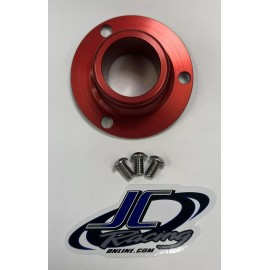 JC Racing **RED** CNC Alum Exhaust Tip Honda XR50 CRF50 XR70 CRF70 XR100 CRF110F CRF125F