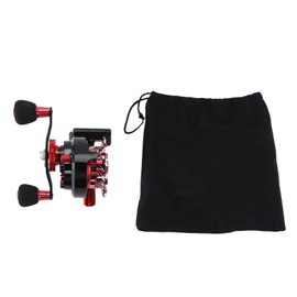 3.6:1 10+1BB Automatic Line Raft Fishing Reel Metal Wire Cup Magnetic Force Slow Down Reel(Carved Wire Cup Right Hand )