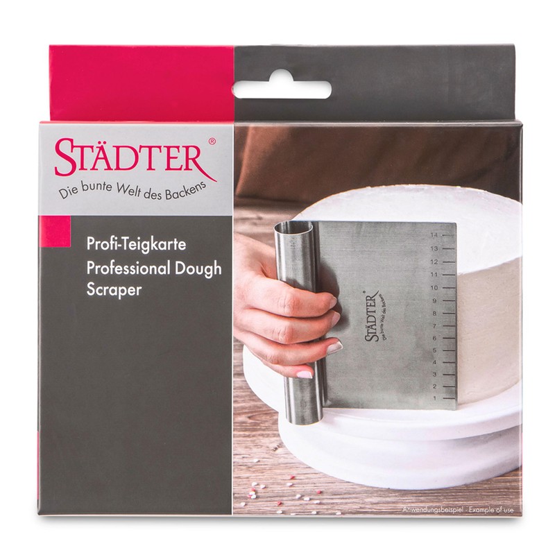Städter 491151 Pastry Card Stainless Steel