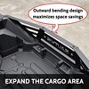 SAUTVS Rear Cargo Bed Extender Tailgate for Polaris RZR PRO