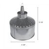 WirthCo 94469 Funnel King 11" Center Spout Body Rest Funnel,