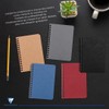 Clairefontaine 785964C Collection Age Bag Blue Spiral Notebook - 9x14