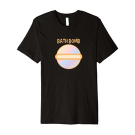 Aesthetic Bubble Bathtub Relaxation lover Bath Bomb Premium T-Shirt