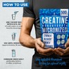 Instaskincare Creatine Monohydrate Powder Muscle Gain 5000mg Per Serv (5g)