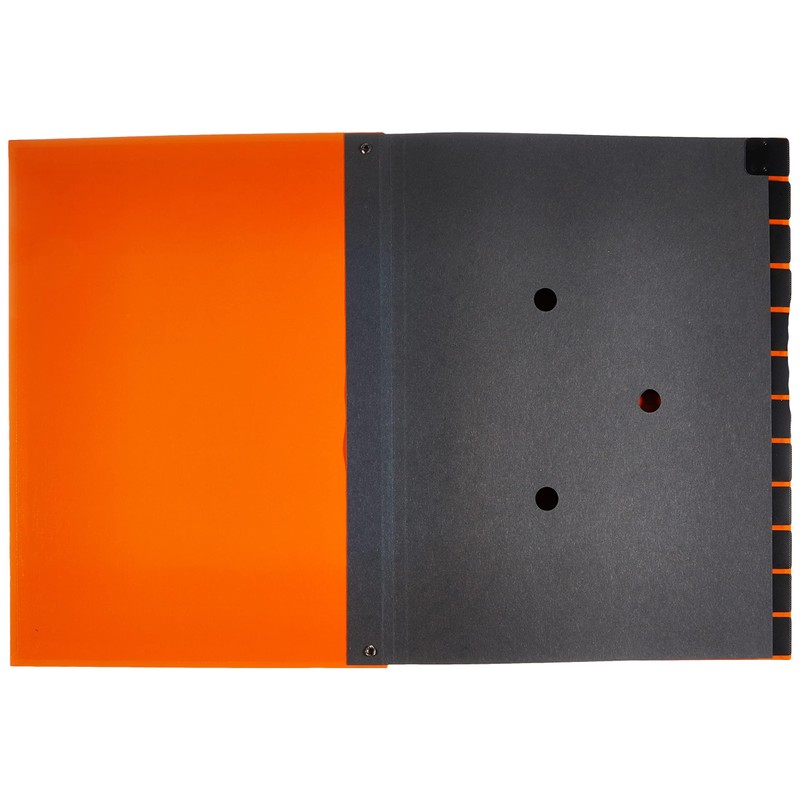 Pagna 2407909 A4 7 Sections Master Organizer - Orange (Pack