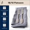 FORTESSA Ashton 18/10 Stainless Steel Flatware, 5 Piece Place Setting