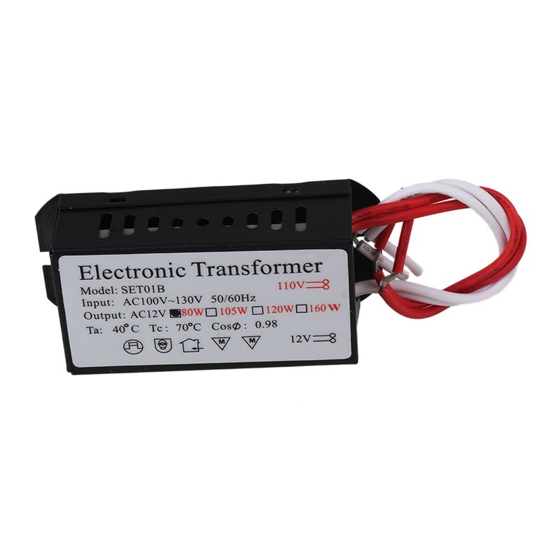BQLZR AC 110V to 12V 80W Power Supply Transformer Adapter