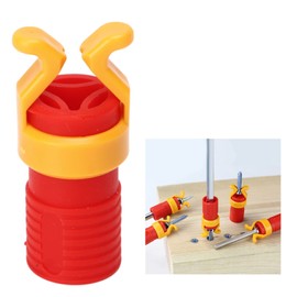 Screw Holders Clamp, 10Pcs Screw Holders Clamp ABS Universal Anti Aging Screw Fixing Sleeve Universal Screw Gripper Hand Screw Clamps Holding Tool for Rivet Woodworking Tool