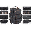 WELKINLAND Full-Open Tool backpack, Tool backpack for men,Tools backpacks for